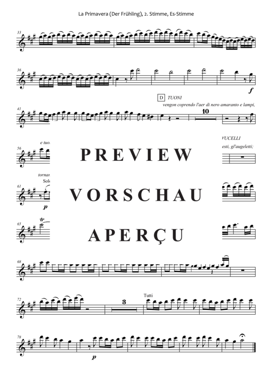 gallery: La Primavera (Der Frühling) , ,  1.Satz (Quintett flexible Besetzung)