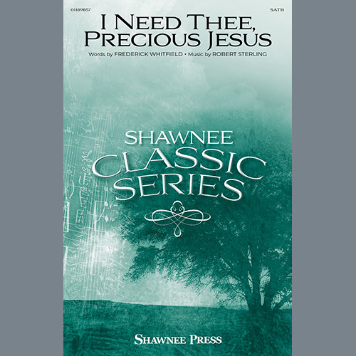 I Need Thee, Precious Jesus - Sheet Music By - Smd-1360521 