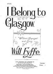 cover: I Belong To Glasgow, Will Fyffe, Gesang, Gitarre, Klavier