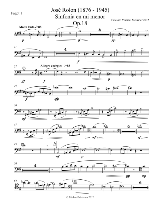 Sinfonia op. 18 