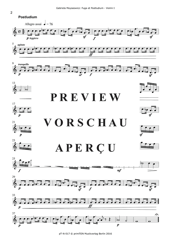 gallery: Fuga et Postludium für Streichensemble (1996) , ,  (Streicher Ensemble)