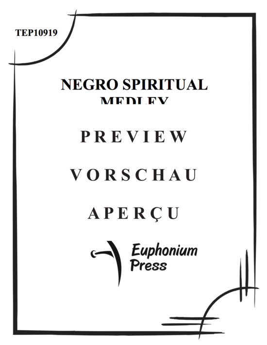 gallery: Negro Spiritual Medley , , (Tuba Quartett EETT)