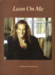 cover: Lean On Me, Michael Bolton, Gesang, Gitarre, Klavier