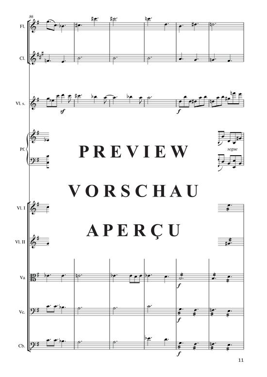 gallery: Hommage à la Pologne (2015) , ,  (Ensemble für Violine Solo, Klavier, Flöte, Klarinette + Streichquintett)