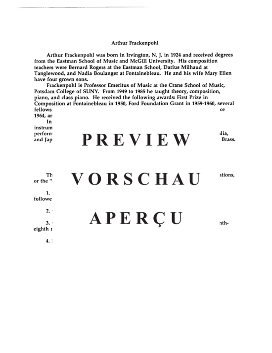 gallery: Goldberg Suite , , (Duett für Horn in F + Tuba)