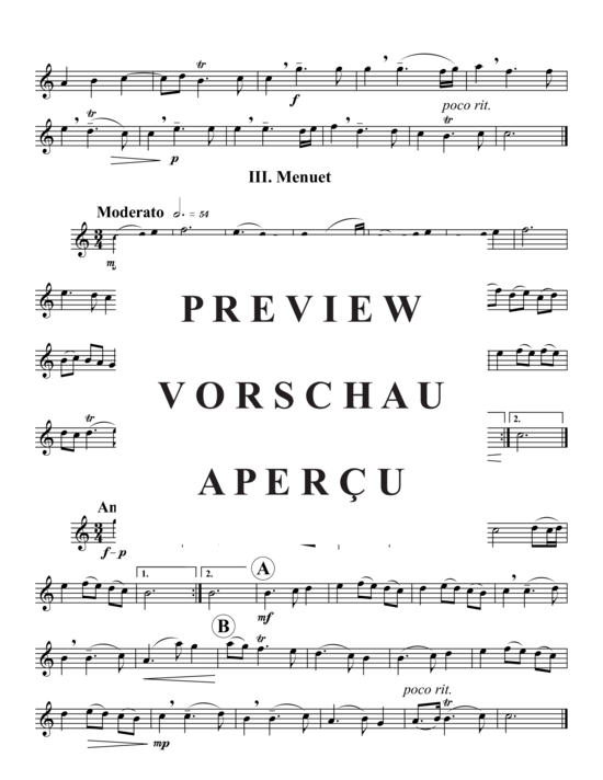 gallery: Vier Auswahlstücke aus Trio de la Chambre du Roi , , (Trio Posaune)