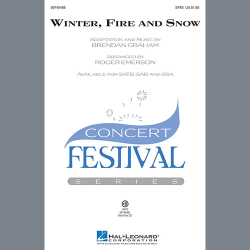 cover: Winter, Fire And Snow, , Chor