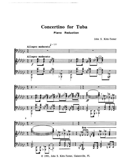 gallery: Concertino , , (Tuba + Klavier)