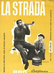 cover: La Strada, Nino Rota, Gesang, Klavier