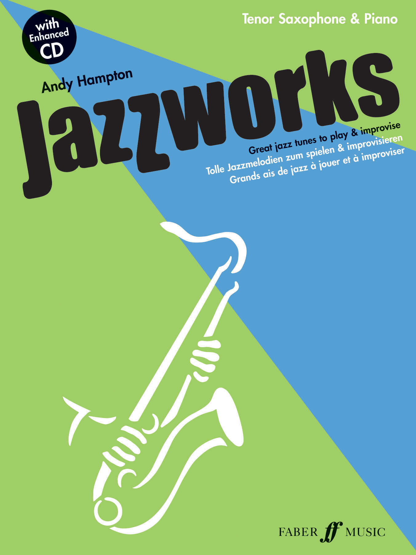 cover: Jazzworks, Andy Hampton, Klavier, Saxophon