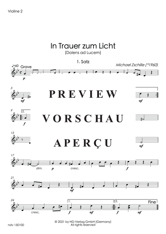 gallery: In Trauer zum Licht (Dolens ad lucem) , ,  (Streichquartett)