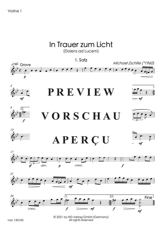 gallery: In Trauer zum Licht (Dolens ad lucem) , ,  (Streichquartett)