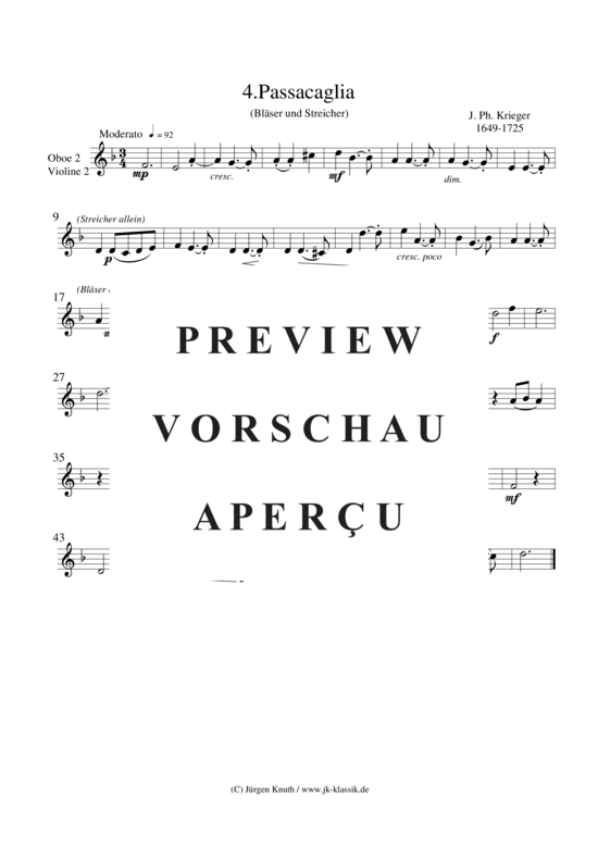 gallery: Passacaglia (Satz 4 aus der Feldmusik 1704 No. III) , ,  (Gemischtes Ensemble)