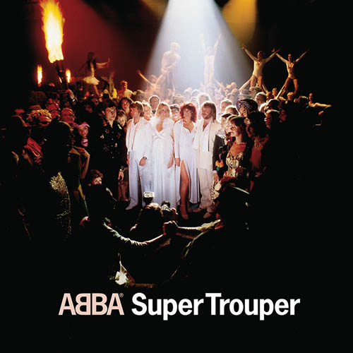 cover: Super Trouper, ABBA, Klavier