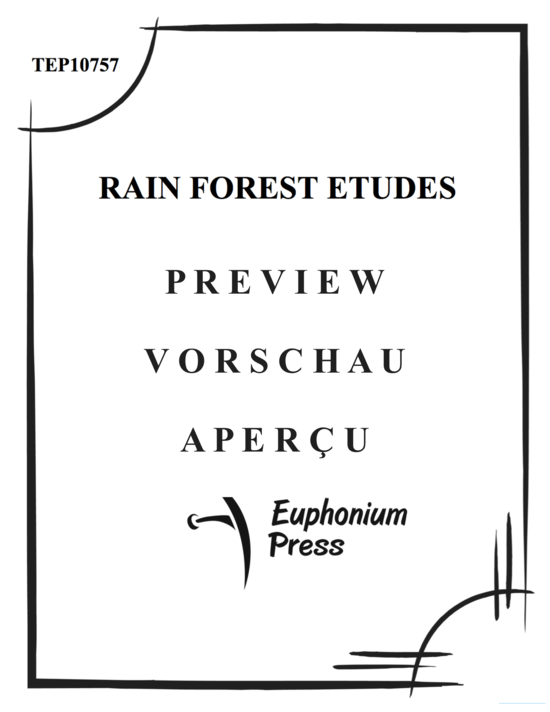 gallery: Rain Forest Etudes , , (Tuba Solo)