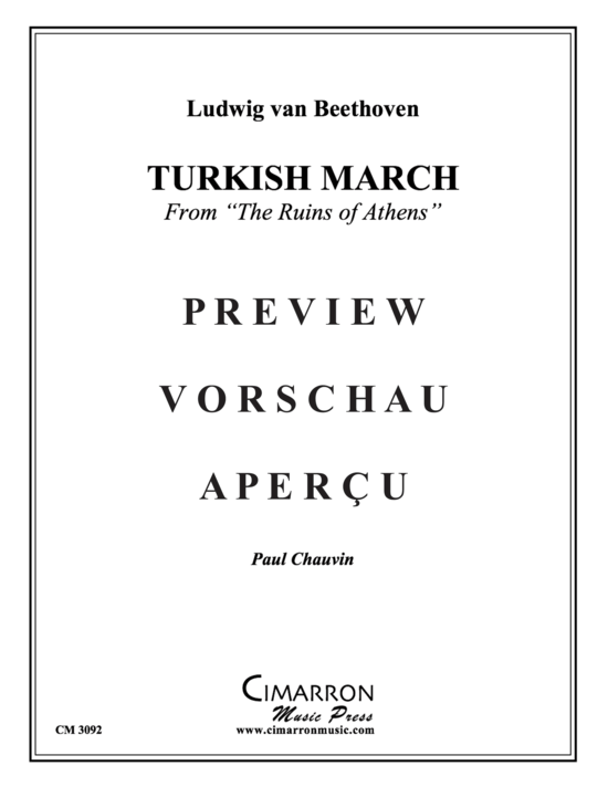 gallery: Türkischer Marsch (Turkish March) , ,  (Blechbläserquintett)