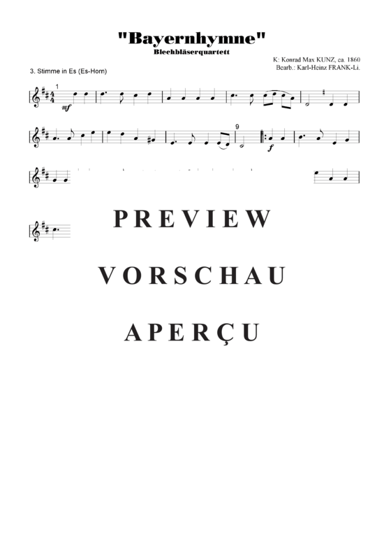 gallery: Bayernhymne , , (Blechbläser Quartett/Ensemble - Variable Besetzung)