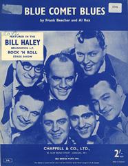 cover: Blue Comet Blues, Bill Haley, Klavier