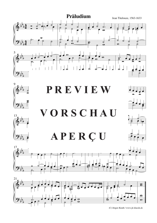 gallery: Präludium , , (Klavier/Cembalo/Orgel Solo)