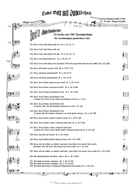 389 Choralgesänge Teil 13 