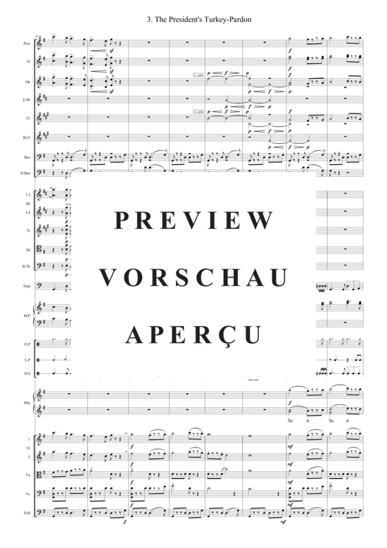 gallery: The President´s Turkey-Pardon , , (Sinfonieorchester)