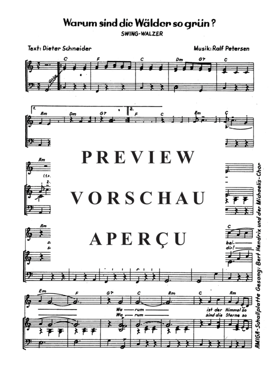 gallery: Warum sind die Wälder so grün? , , (Klavier + Gesang)