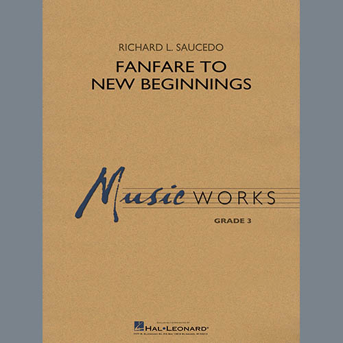 cover: Fanfare for New Beginnings - Trombone 2, , Ensemble