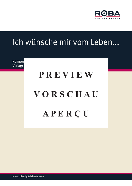 gallery: Ich wünsche mir vom Leben... , Kickers, Hardy, (Klavier + unterlegter Text)