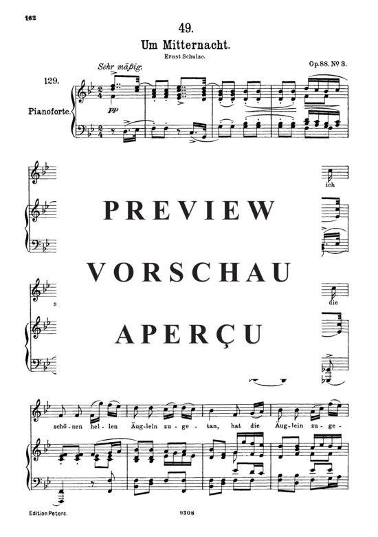 gallery: Um Mitternacht D.862 , , (Gesang hoch + Klavier)