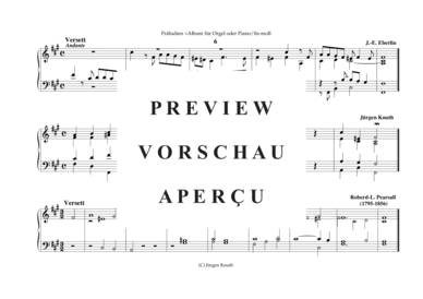 gallery: Präludien = Album für Orgel oder Piano (fis-moll) , ,  (Klavier Solo)