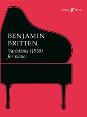 cover: Variations, Benjamin Britten, Klavier