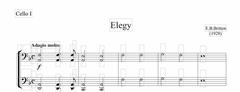 Produktbild zu: Elegy for Strings