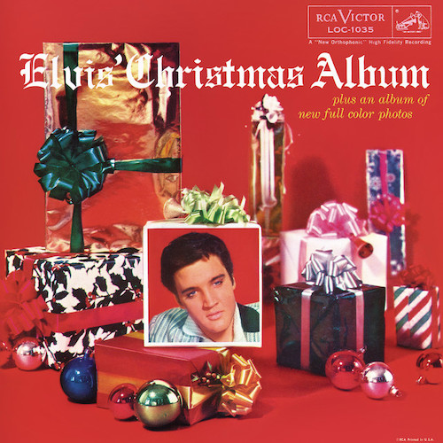 cover: Blue Christmas, Elvis Presley, Browns, Saxophon