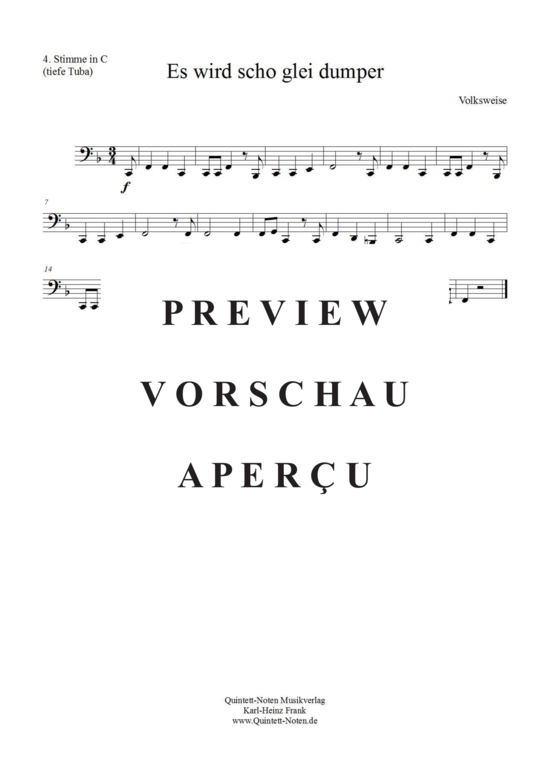 gallery: Es wird scho glei dumper, Blechbläser Quartett/Ensemble , , (variable Besetzung)