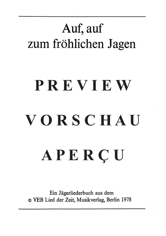 gallery: Auf, auf zum fröhlichen Jagen , , (Jagdhorn)