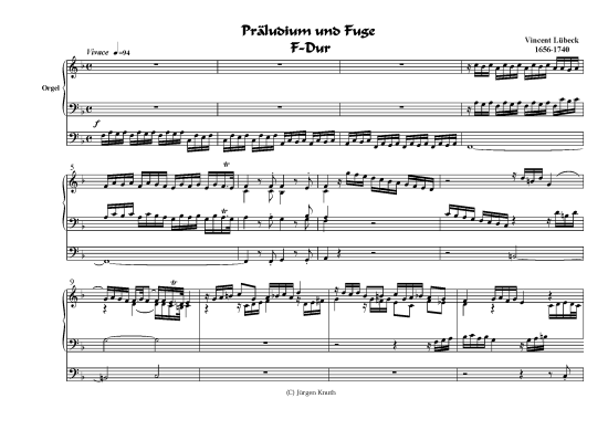 Präludium und Fuge 