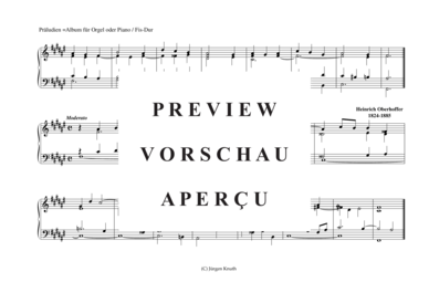 gallery: Präludien = Album für Orgel oder Piano (Fis-Dur) , ,  (Klavier Solo)