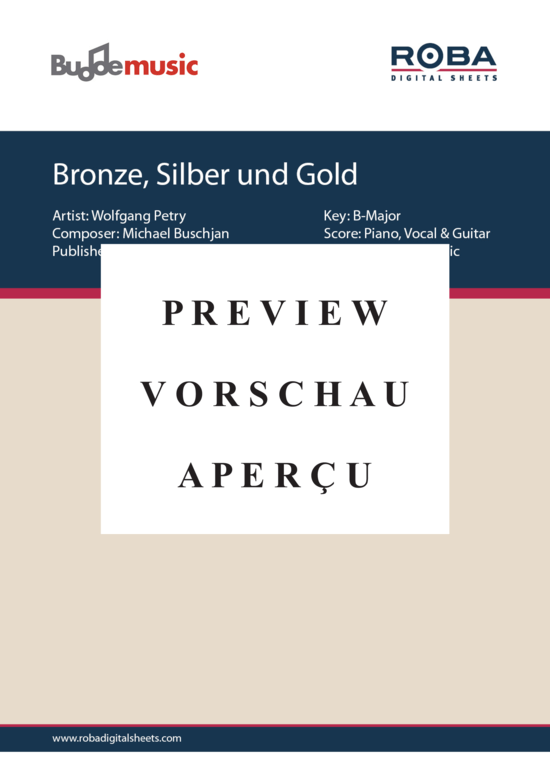 gallery: Bronze, Silber und Gold , Petry, Wolfgang, (Klavier + Gesang)