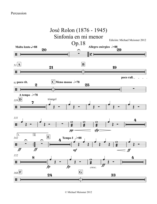 Sinfonia op. 18 