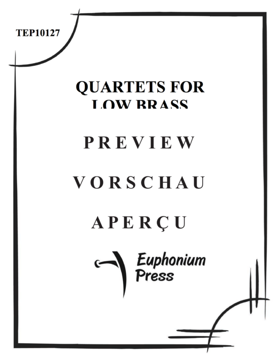 gallery: Quartets for Low Brass Volume 1 , , (Tuba Quartett EETT)