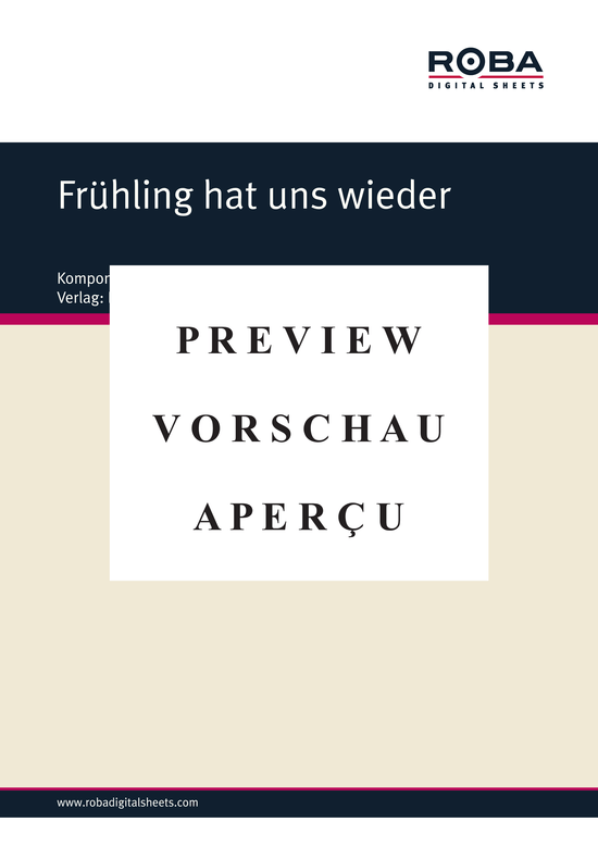 gallery: Frühling hat uns wieder , , (Klavier + Gesang)