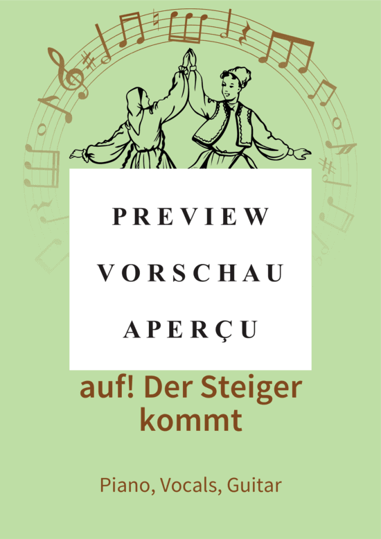 gallery: Glück auf, Glück auf! Der Steiger kommt , , (Gesang + Klavier, Gitarre)