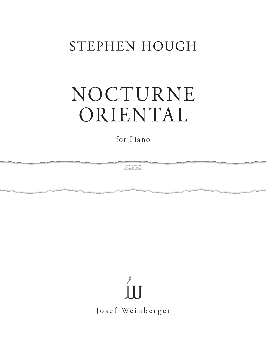 gallery: Nocturne Oriental, Stephen Hough, Klavier