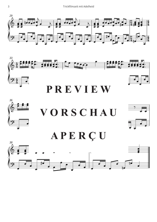 gallery: Trickfilmzeit mit Adelheid - Main theme from the TV series Trickfilmzeit mit Adleheid (1974) , ,  (Klavier Solo)