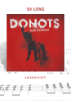 cover: So Long (Gesang + Akkorde) , Donots,  (Leadsheet)