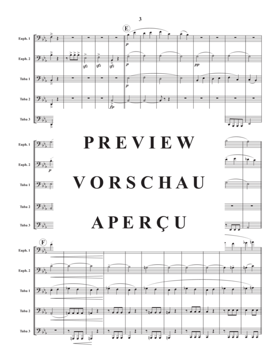 gallery: Movement 1 from Symphony No. 5 , , (2x Euphonium/Bariton, 3x Tuba)