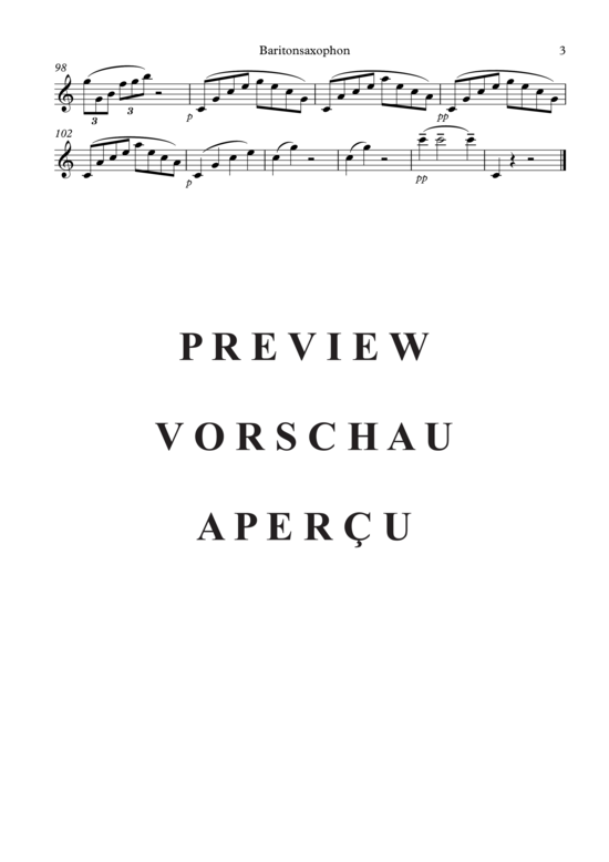 gallery: Arabesque No 1 , , (Saxophon Quartett SATB)