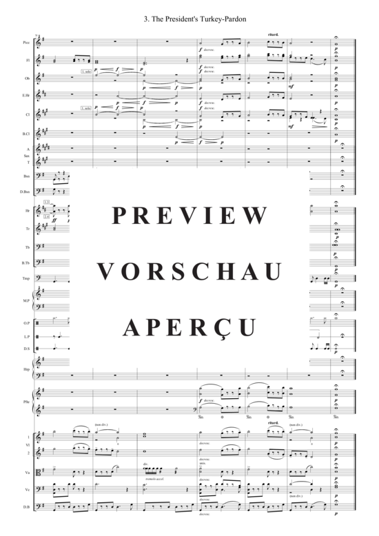 gallery: The President´s Turkey-Pardon , , (Sinfonieorchester)