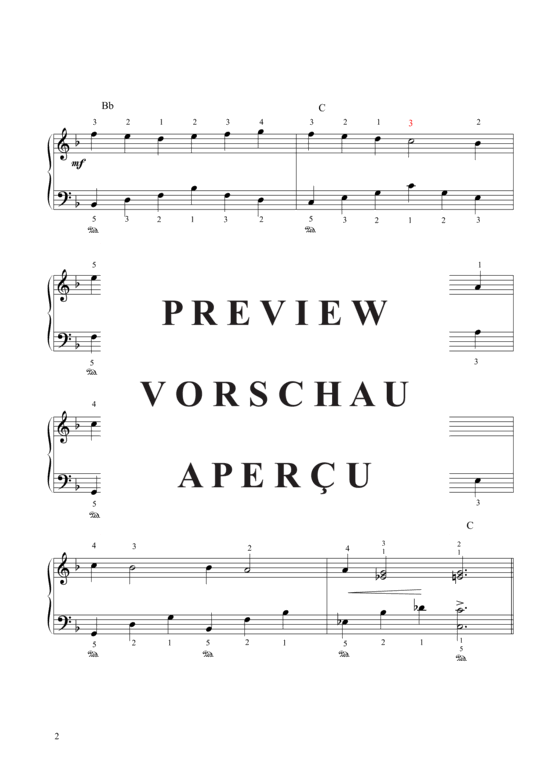 gallery: Drei Nüsse für Aschenbrödel (Vers. 2 in F - Dur) , ,  (Klavier einfach)