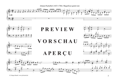 gallery: Magnificat quinti toni Teil.2 (Magnificatfugen) , ,  (Orgel/Cembalo/Klavier Solo)